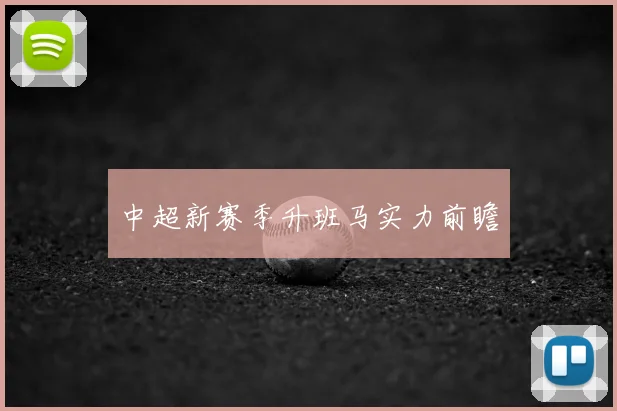 中超新赛季升班马实力前瞻
